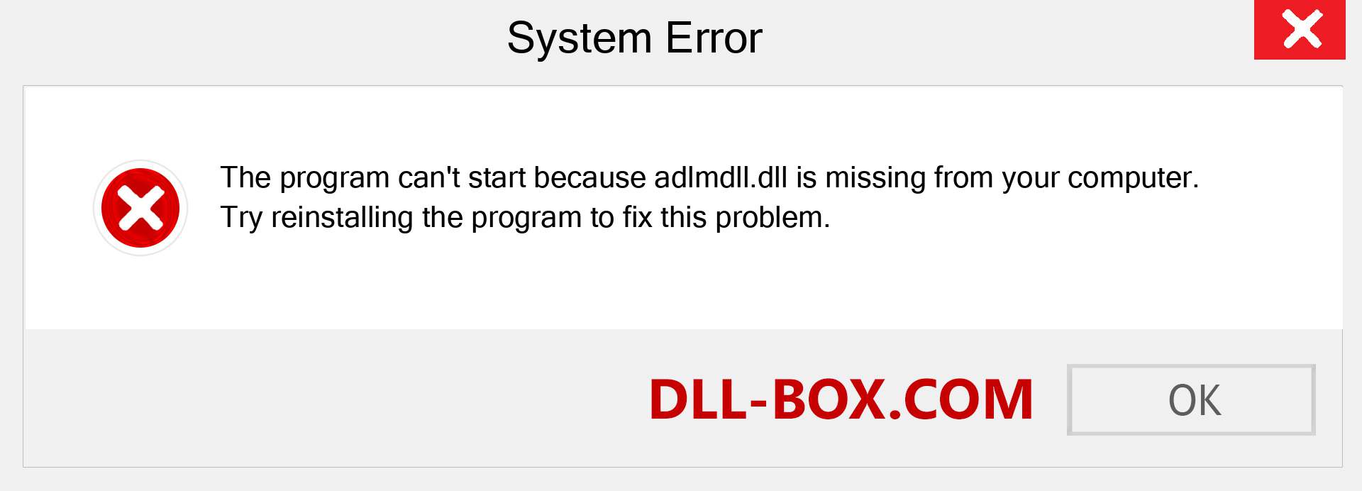  adlmdll.dll file is missing?. Download for Windows 7, 8, 10 - Fix  adlmdll dll Missing Error on Windows, photos, images